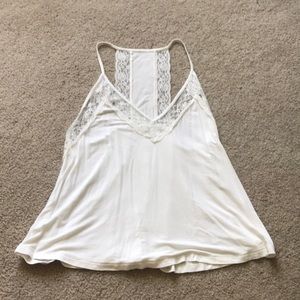American Eagle soft lacy tank